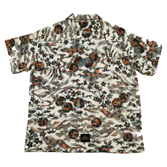 KABUKIMONO 小紋 絹(シルク)L