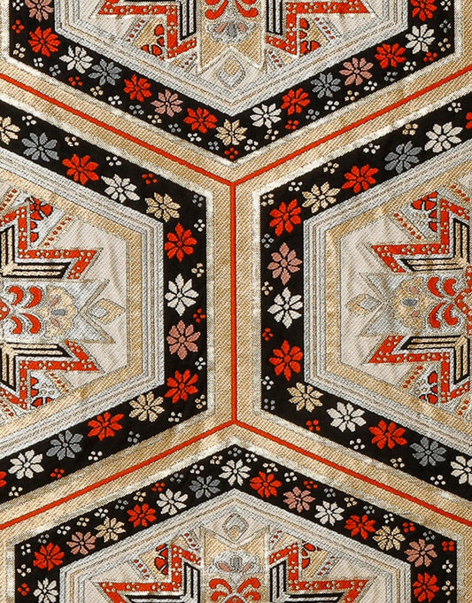 袋帯(亀甲・黒帯)