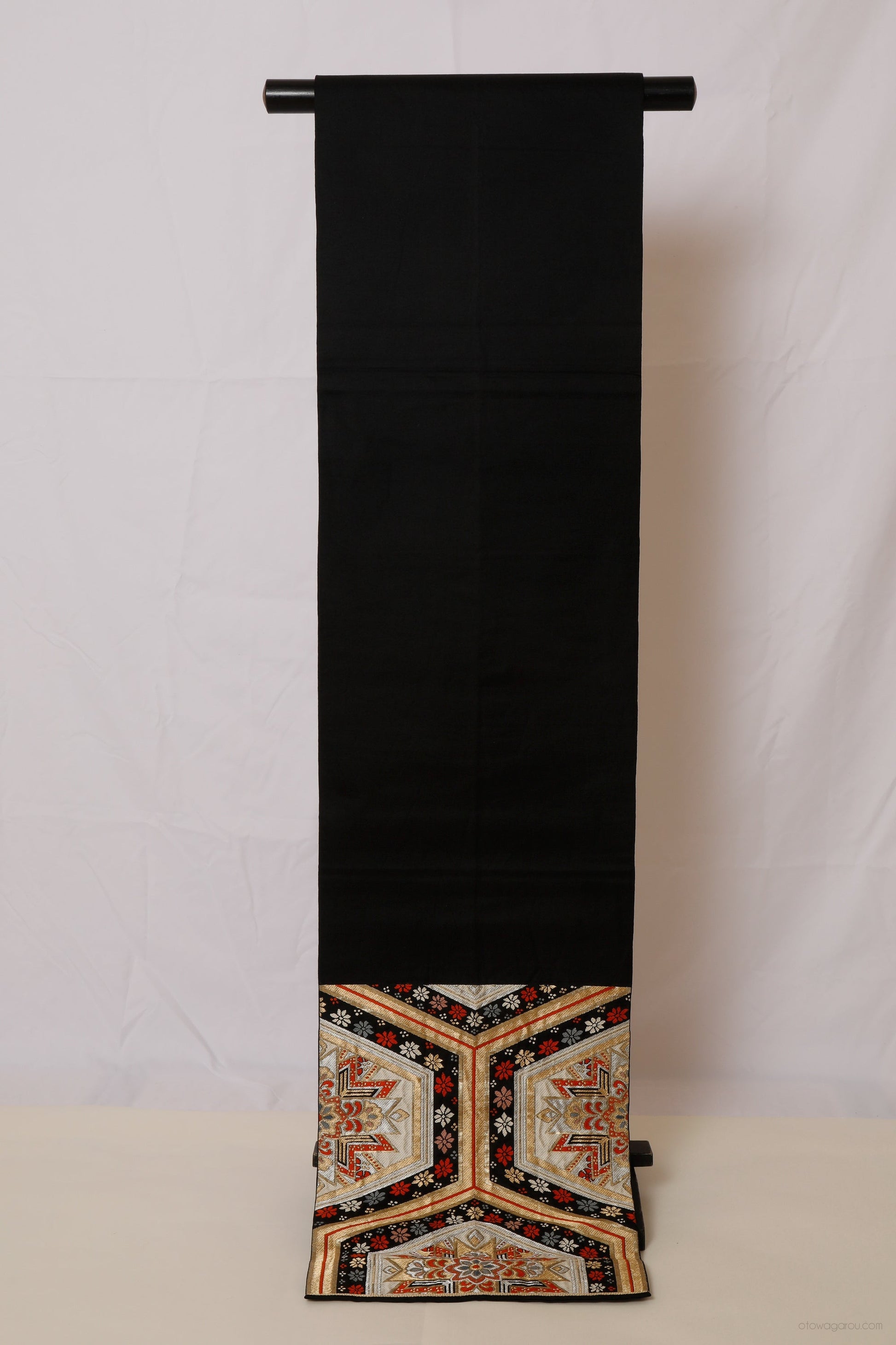 袋帯(亀甲・黒帯)