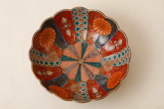 伊万里 輪花大鉢(江戸)