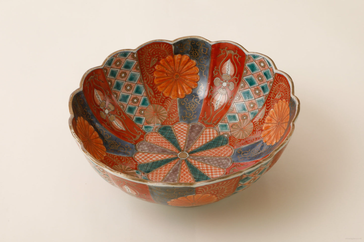 伊万里 輪花大鉢(江戸)