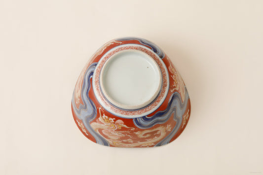 伊万里 色絵中鉢(江戸)