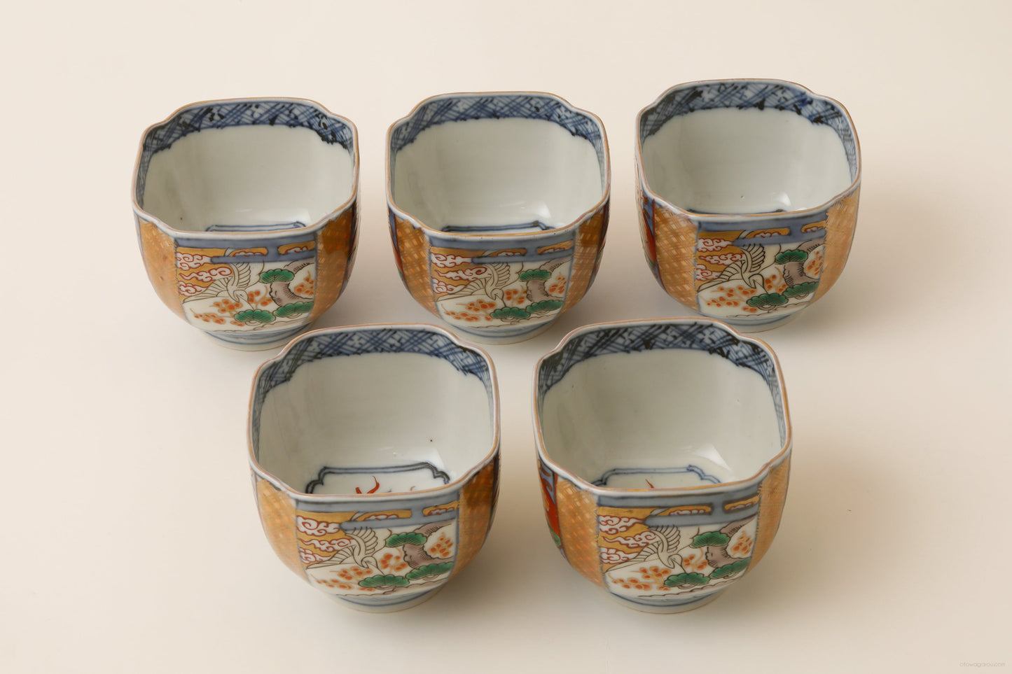 古伊万里 向付 5客