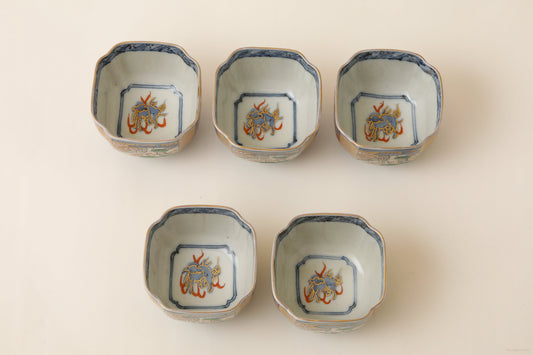 古伊万里 向付 5客