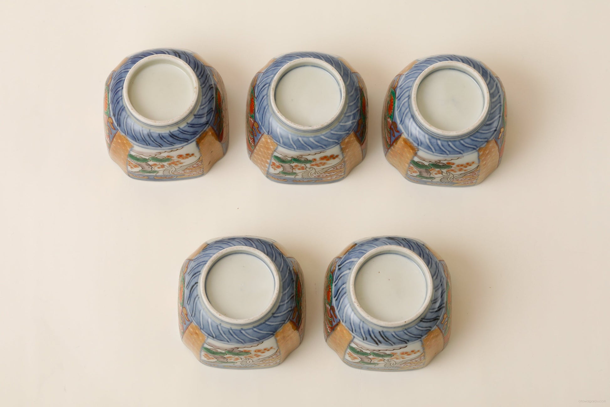 古伊万里 向付 5客