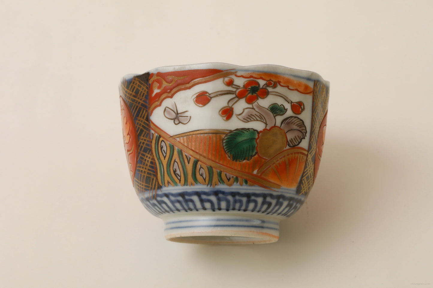 伊万里 色絵 蕎麦猪口 5客