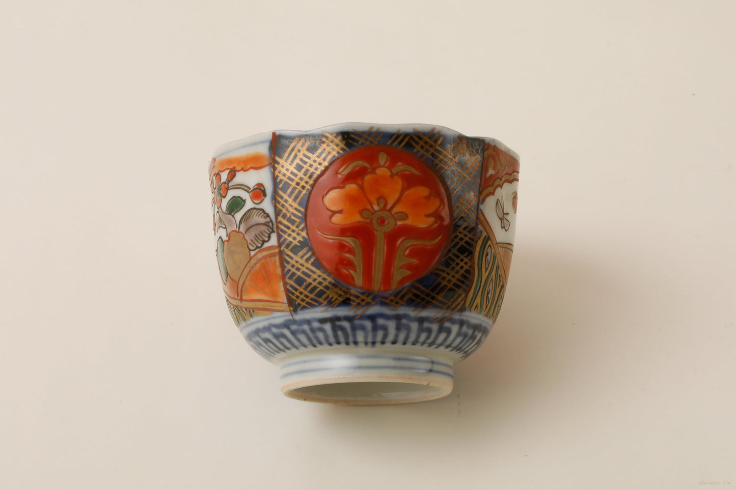 伊万里 色絵 蕎麦猪口 5客