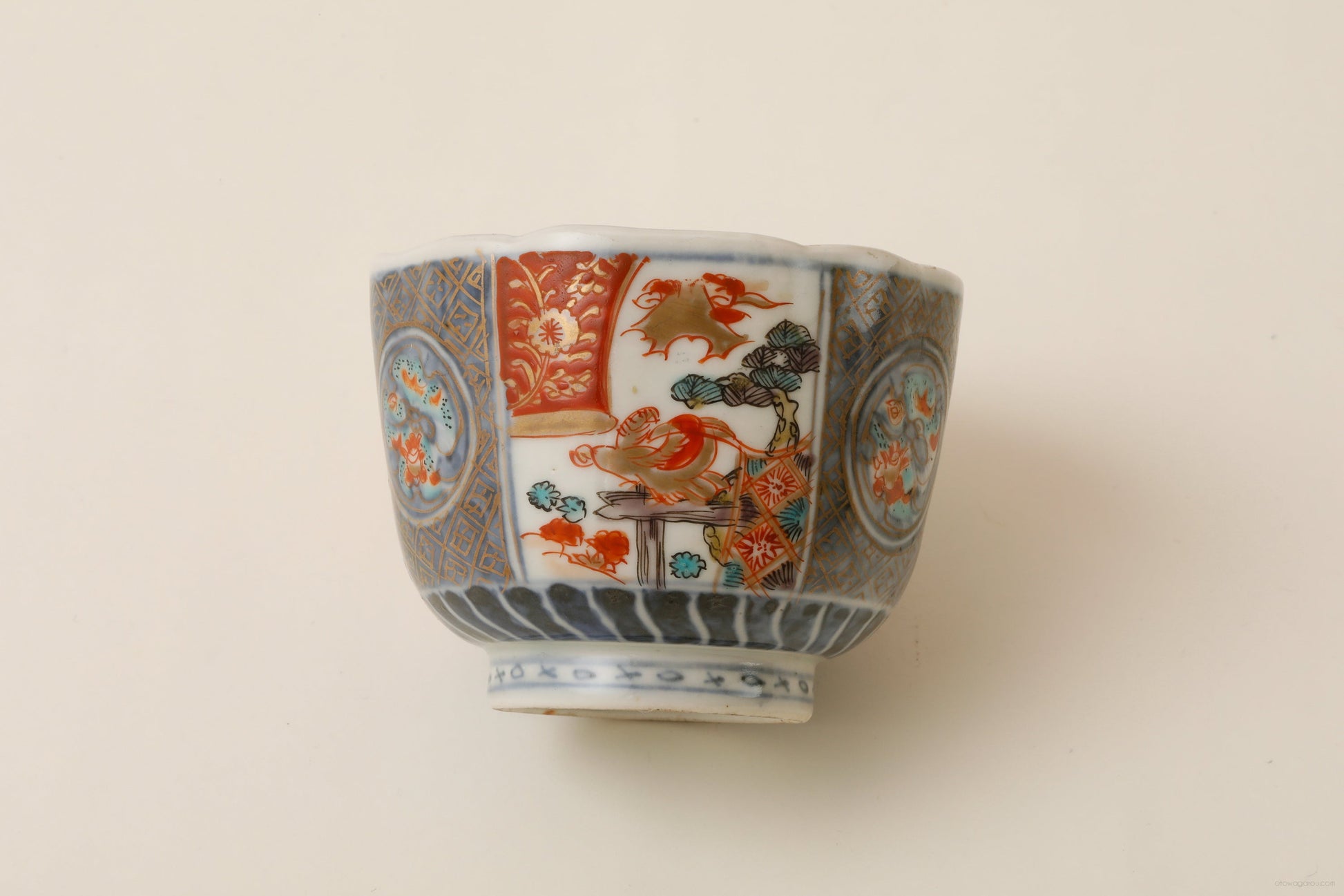 古伊万里 蕎麦猪口 5客