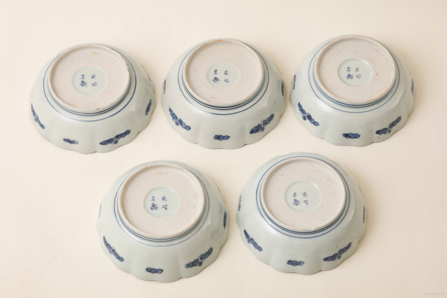 伊万里 なます皿(幕末)5客