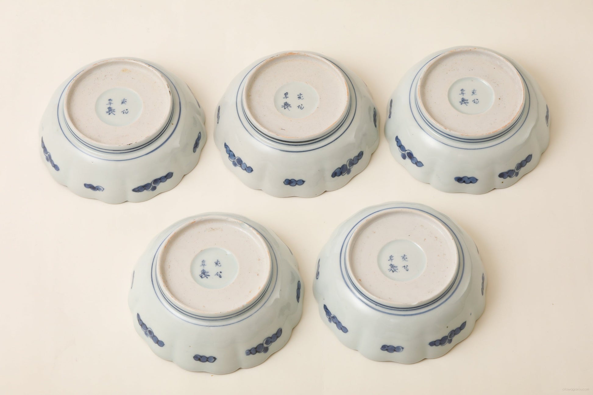 伊万里 なます皿(幕末)5客