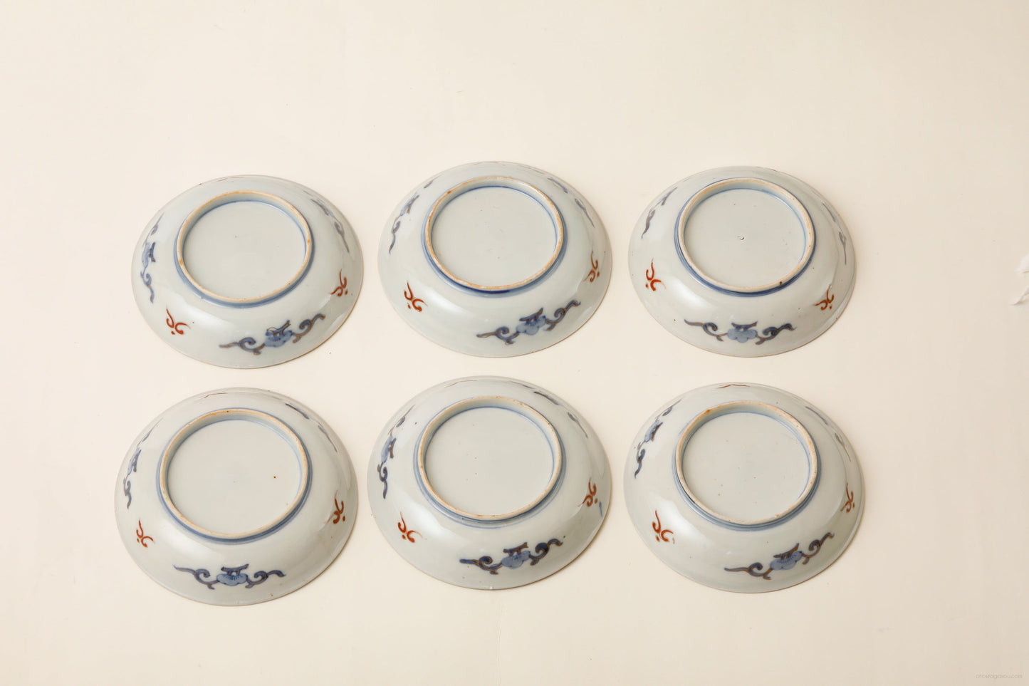 九谷 小皿(幕末)6客