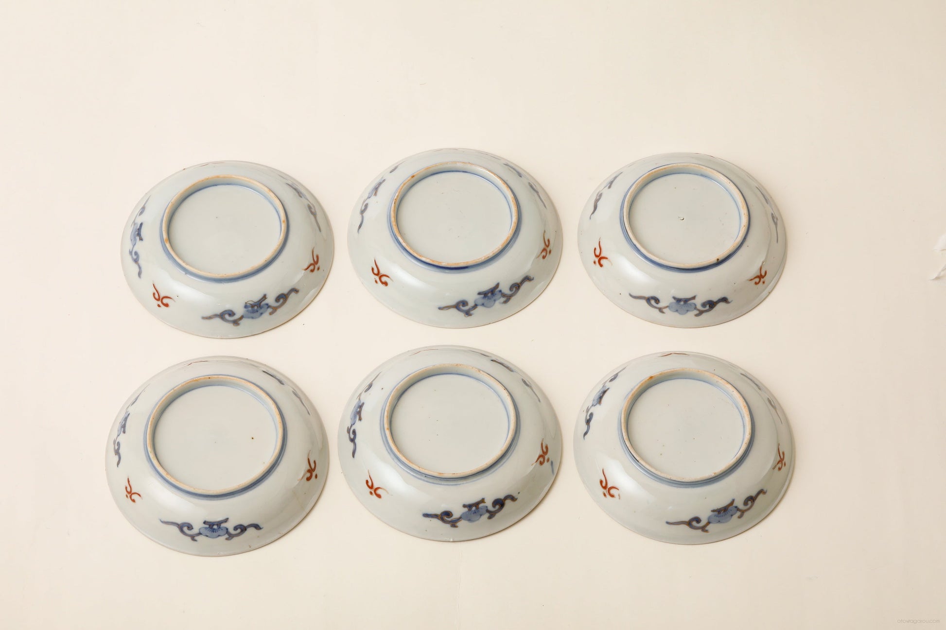 九谷 小皿(幕末)6客