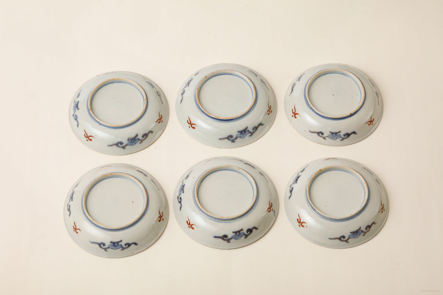 九谷 小皿(幕末)6客