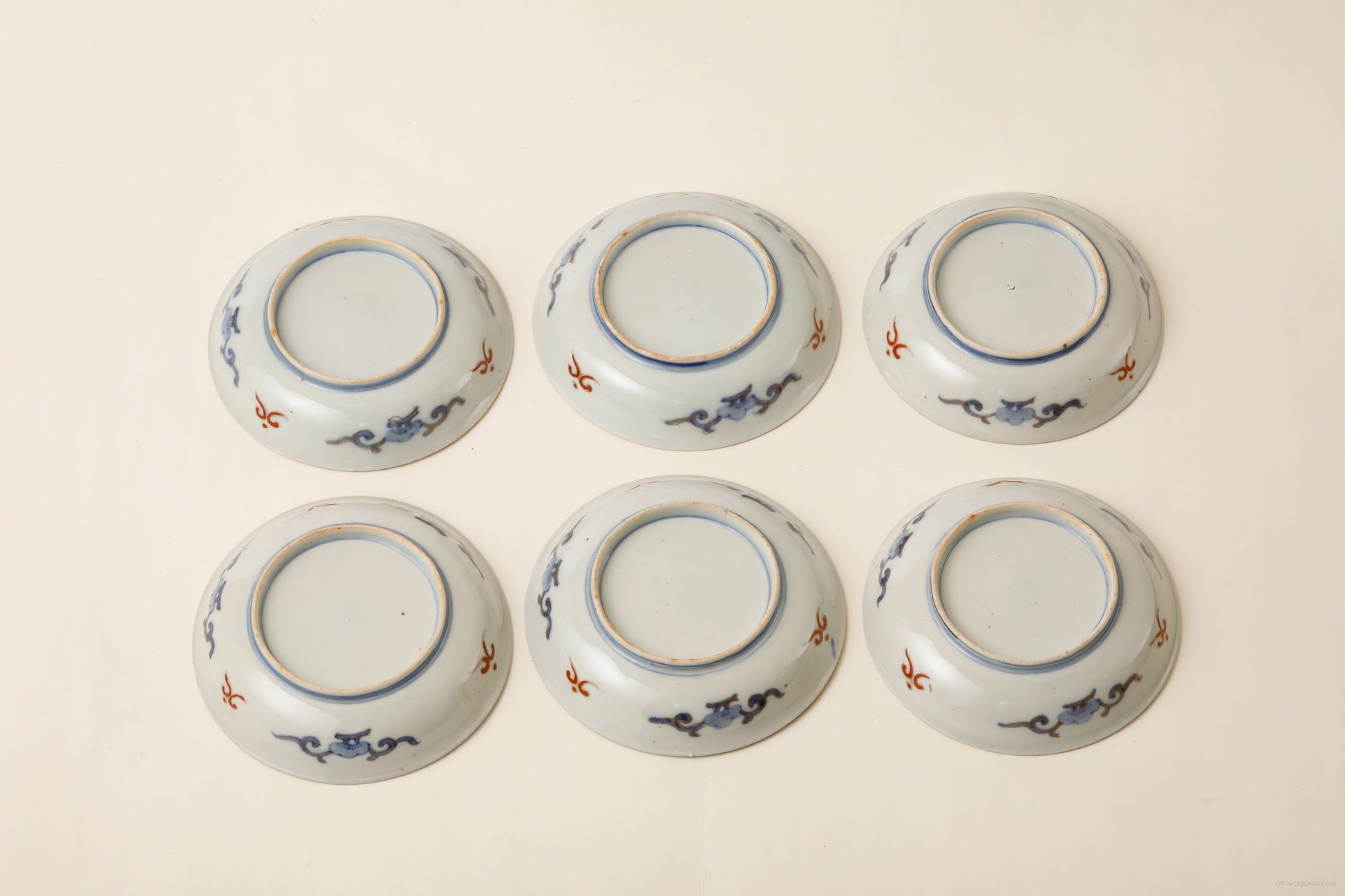 九谷 小皿(幕末)6客