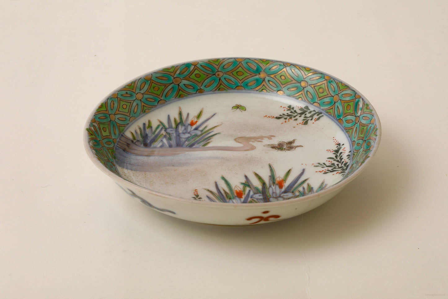 九谷 小皿(幕末)6客