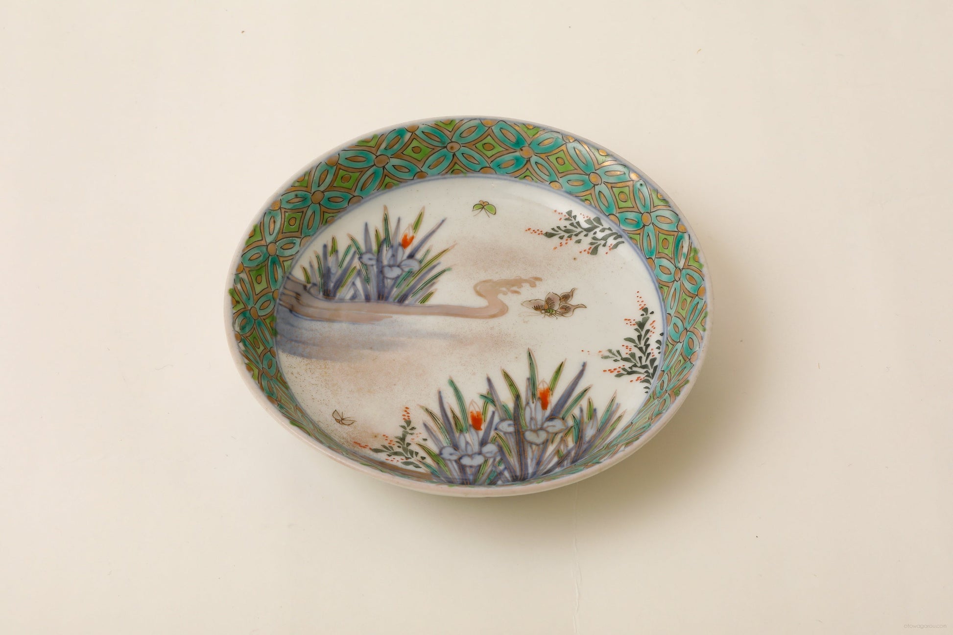 九谷 小皿(幕末)6客