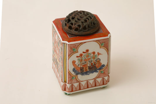 幕末 南蛮人香炉