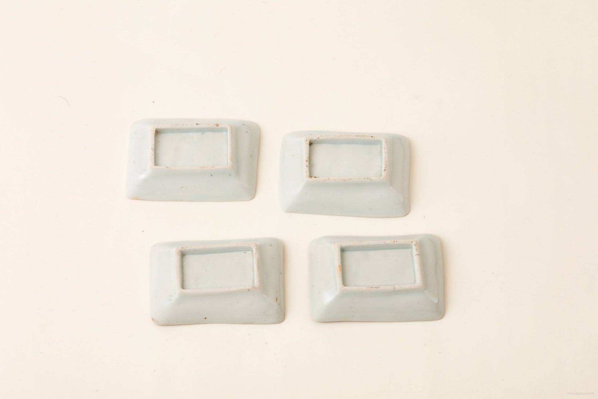 九谷 角豆皿 4客