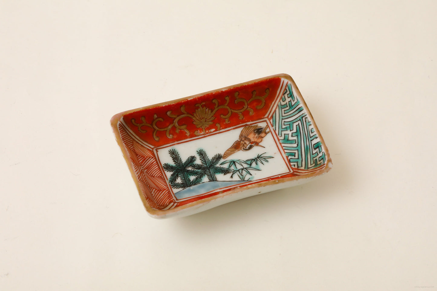 九谷 角豆皿 4客