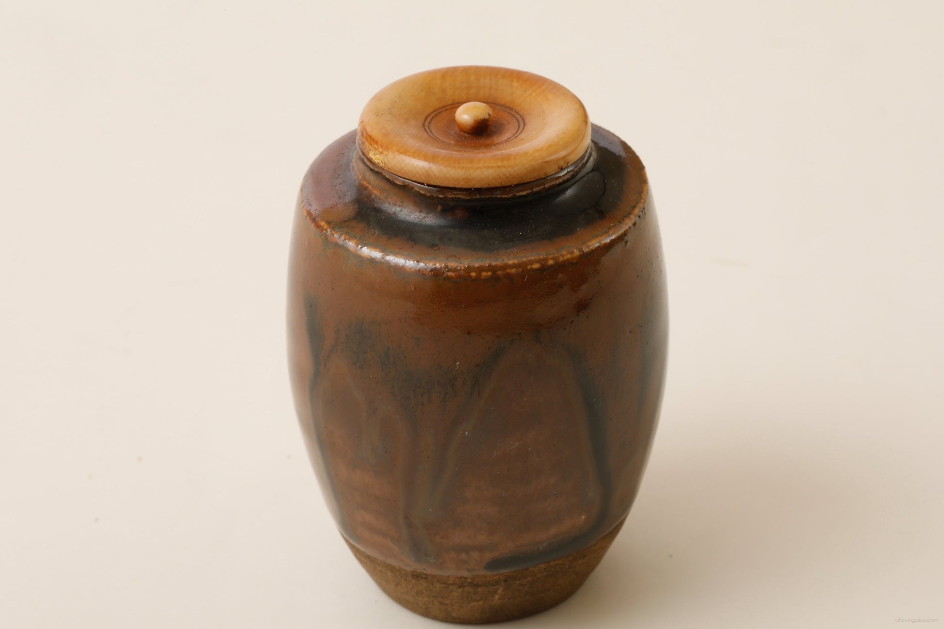 古瀬戸 茶入 仕覆三ツ揃(江戸)