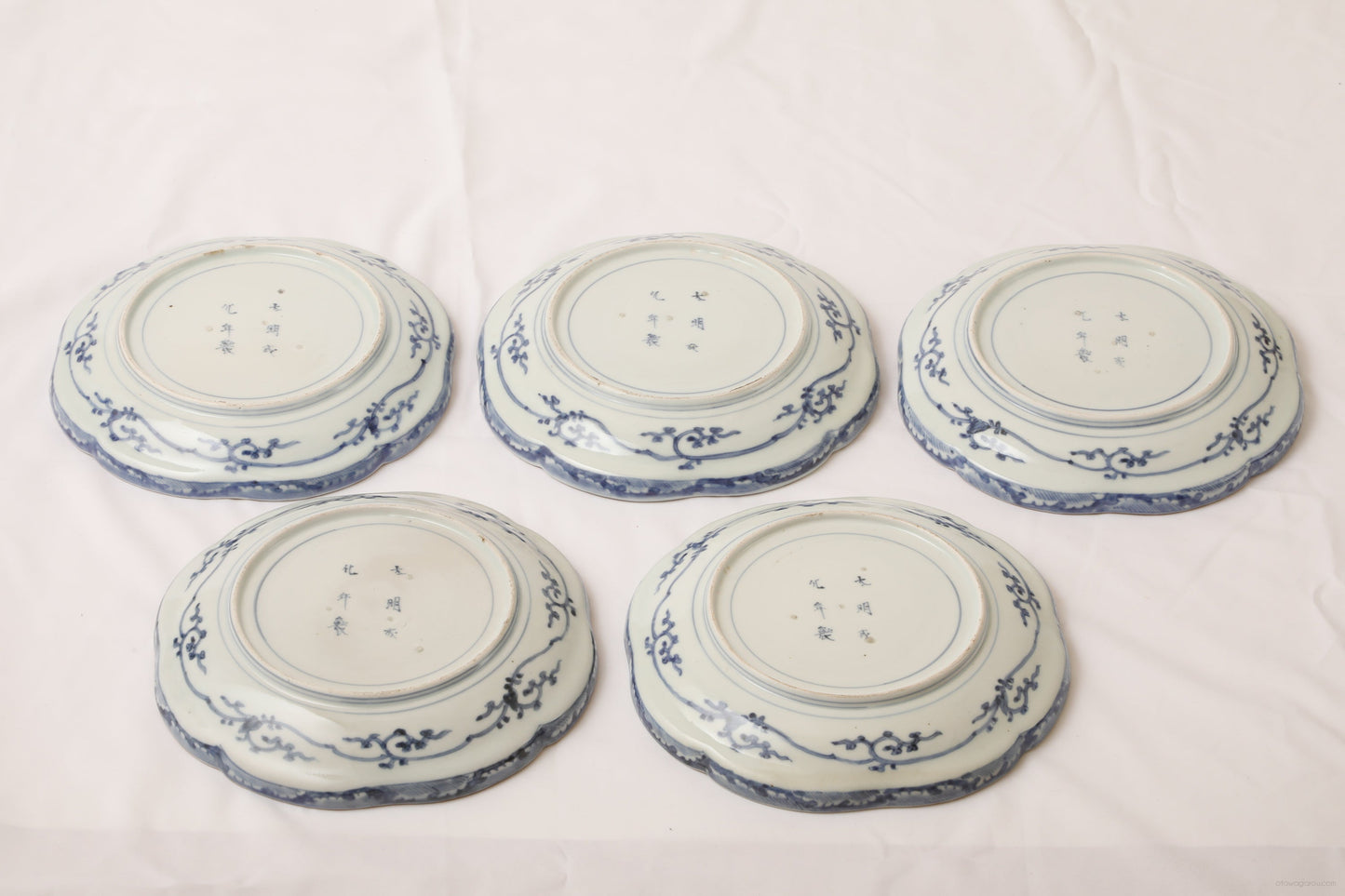 古伊万里 皿(江戸文化文政期)5客