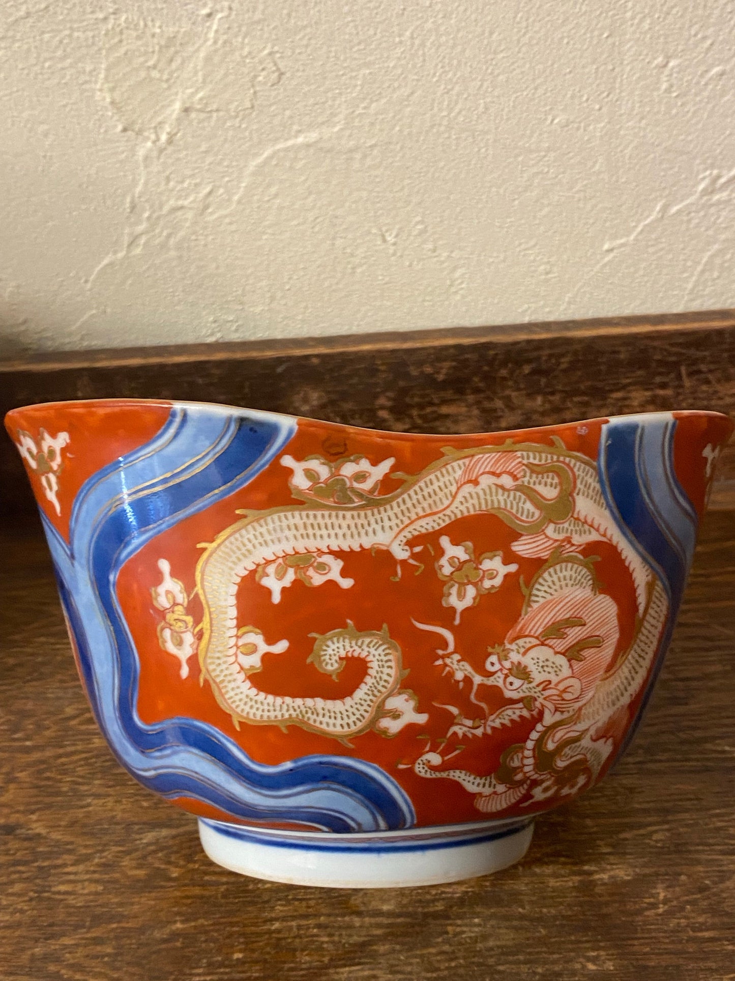 伊万里 色絵中鉢(江戸)