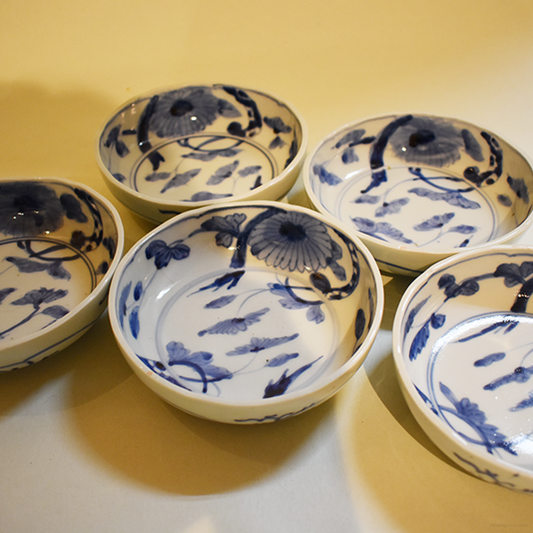 古伊万里 なます皿(江戸)3客