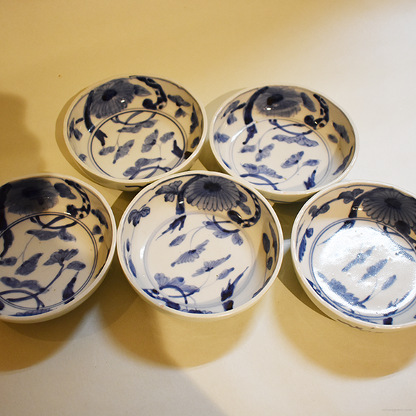 古伊万里 なます皿(江戸)3客