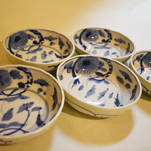 古伊万里 なます皿(江戸)3客