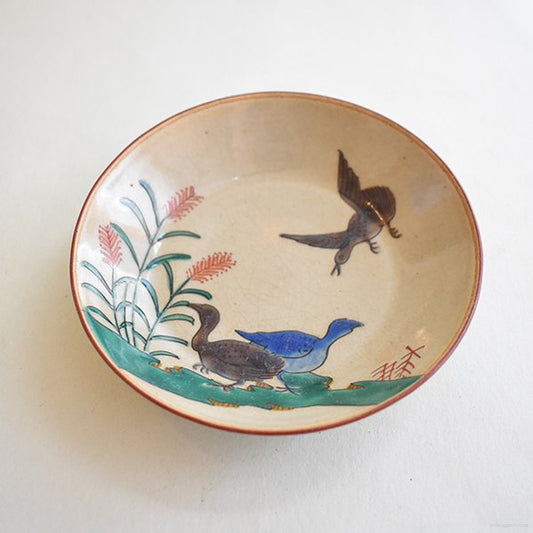 九谷 小皿 5客(明治)